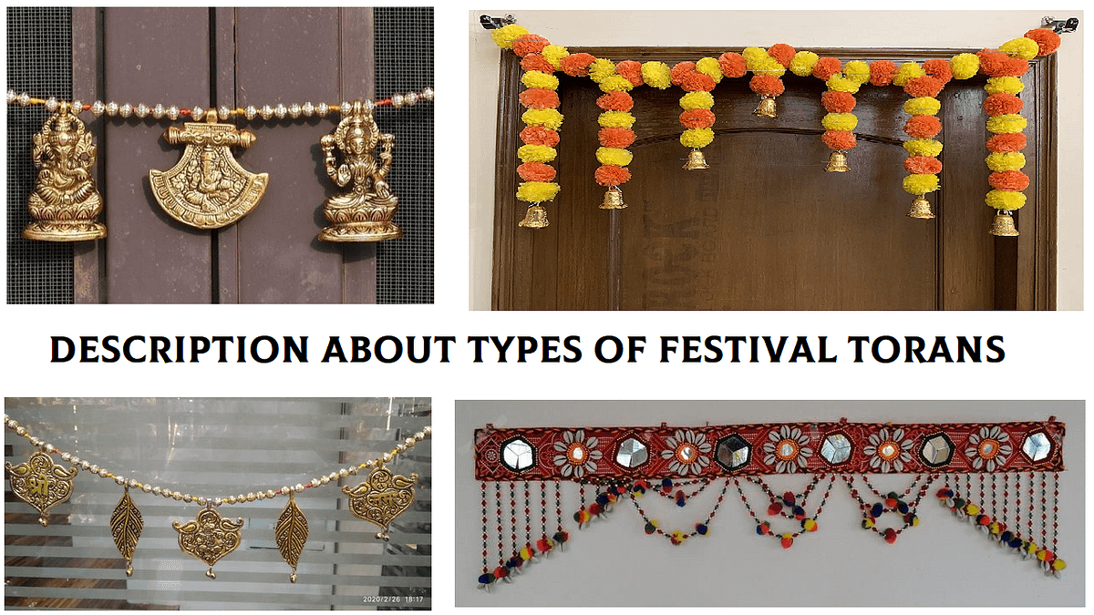 Description about types of Festival Torans