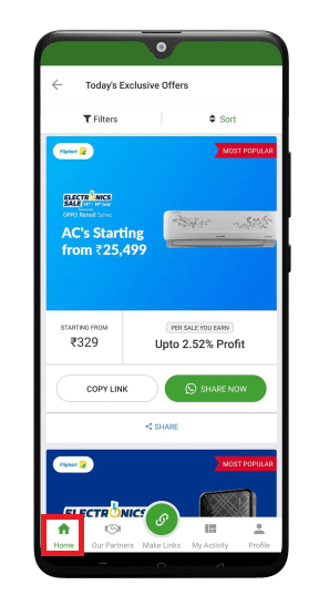 6 વિશિષ્ટ ઑફર્સ [Exclusive offers] How To Earn Money From Earnkaro App થી પૈસા કેવી રીતે કમાવવા