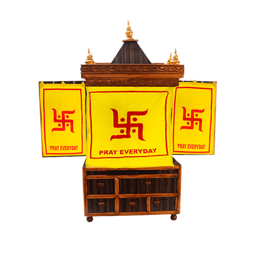 મંદિર નો પડદો - temple curtain